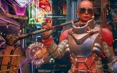 Obrázky z Nintendo Switch verze hry The Outer Worlds
