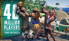 Pirátskou hru Sea of Thieves si už zahrálo přes 40 milionů hráčů