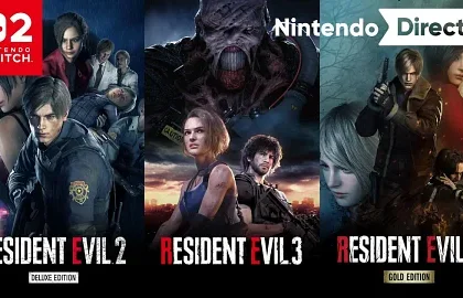 Remaky her Resident Evil 2, 3 a 4 vyšly pro Nintendo Switch 2
