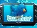 Ukázka twitter aplikace na PS Vita