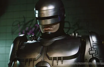 10 minut z akční hry RoboCop Rogue City