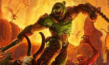 DOOM Eternal nabídne klasický pohled se zbraní uprostřed obrazovky
