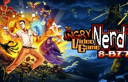 Oznámena akční plošinovka Angry Video Game Nerd 8-bit