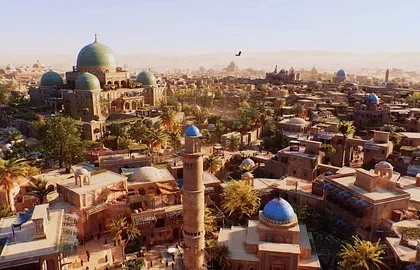 Mapa v Assassin’s Creed Mirage je velikostí zhruba srovnatelná s tou z Assassin's Creed Revelations a Unity