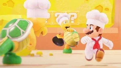 Nové obrázky ze Super Mario Odyssey ukazují lokaci Luncheon Kingdom