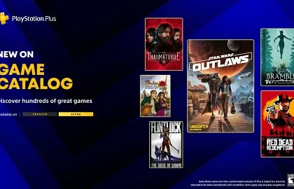 Oznámeny nové hry do předplatného PlayStation Plus Extra a Premium - Star Wars Outlaws nebo Red Dead Redemption 2