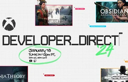 Sledujte s námi prezentaci Xbox Developer_Direct
