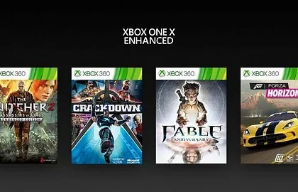 Microsoft oznámil další čtyři Xbox 360 hry s podporou Xbox One X