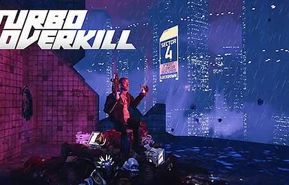 Oznámena střílečka Turbo Overkill
