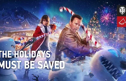 Ve vánočním eventu World of Tanks bude hráče provázet Arnold Schwarzenegger a Milla Jovovich