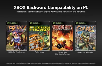 Microsoft umožní hrát klasické Xbox hry na PC, přidá do nich ještě letos achievementy i na konzolích
