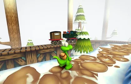 Podívejte se na launch trailer hry Croc 2: Kingdom of the Gobbos