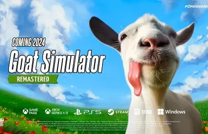  Goat Simulator Remastered vyjde začátkem listopadu
