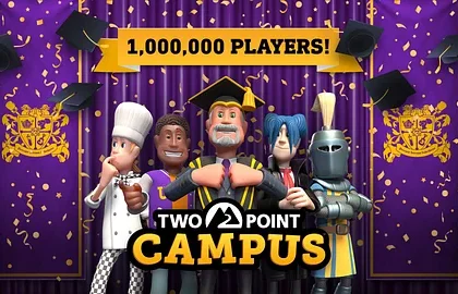Hru Two Point Campus si už zahrálo přes milion hráčů