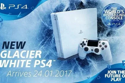 Menší verze konzole PlayStation 4 dostane Glacier White barvu