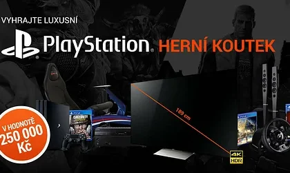 Vyhrajte luxusní herní koutek v hodnotě 250000 Kč