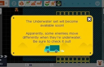 Super Mario Maker dostalo update odstraňující pomalé odemykání novinek do editoru
