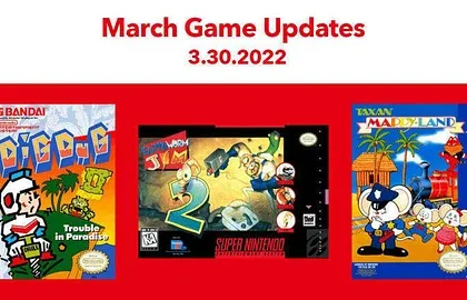 Online předplatné na konzoli Nintendo Switch dostalo další klasiky z konzolí NES a SNES