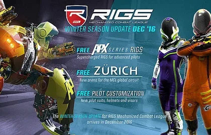 Rigs Mechanized Combat League dostane v prosinci nový obsah