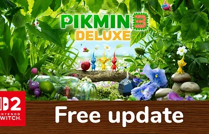 Hra Pikmin 3 Deluxe dostala bezplatnou aktualizaci pro Nintendo Switch 2