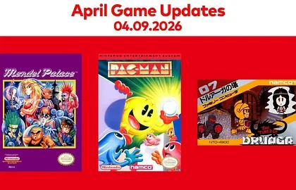 Nintendo přidalo do svého předplatného nové klasické hry - Mendel Palace nebo PAC-MAN