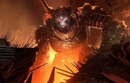 Gameplay videa z akční hry Doom Eternal