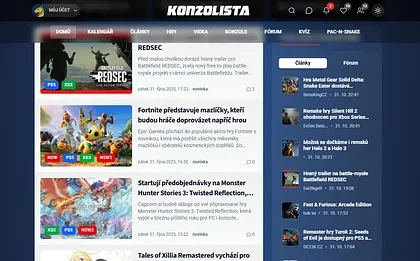 Velký update Konzolisty – přinášíme uživatelské recenze, wishlist a další novinky