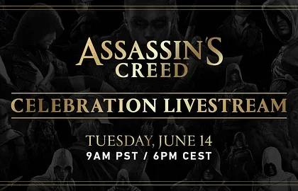 Ubisoft v úterý odpoledne uspořádá Assassin's Creed Celebration Livestream