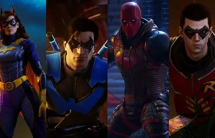 Informace o hlavních postavách hry Gotham Knights