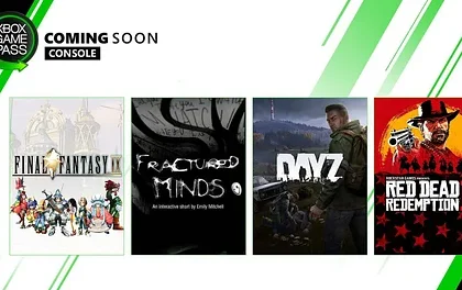 Xbox Game Pass dostává nové hry včetně DayZ a Red Dead Redemption 2