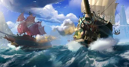 Přiblížení úkolů v pirátské akci Sea of Thieves