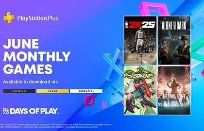 Červnové PlayStation Plus přinese hry Alone in the Dark, NBA 2K5 nebo Destiny 2: The Final Shape
