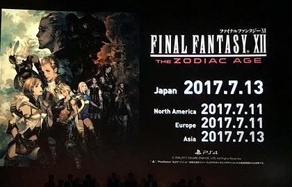Final Fantasy XII: The Zodiac Age vyjde v červenci pro PlayStation 4