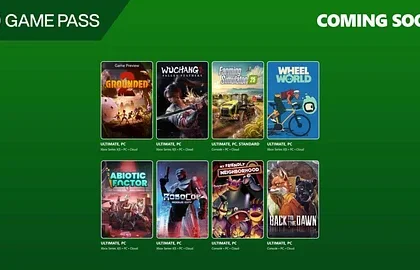 Oznámeny nové hry pro předplatné Game Pass - Wuchang: Fallen Feathers nebo Grounded 2