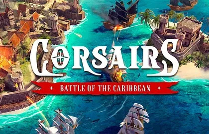 Oznámena pirátská strategická hra Corsairs: Battle of the Caribbean pro PC a konzole