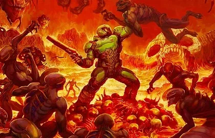 Spot obchodu GameStop připomíná vydání akce DOOM