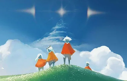 6 minut ze hry Sky od studia thatgamecompany