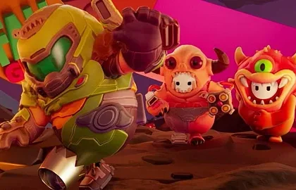 Do Fall Guys: Ultimate Knockout míří kostýmy inspirované hrou DOOM