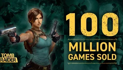 Her ze série Tomb Raider se prodalo přes 100 milionů kopií