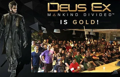 Deus Ex: Mankind Divided je GOLD