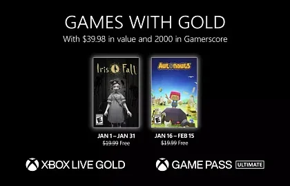 V lednové nabídce Xbox Live Gold se objeví dvě menší hry 