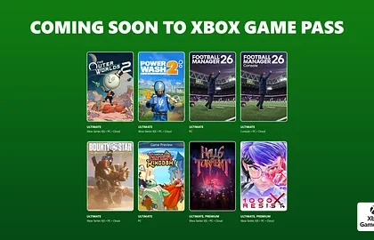 V brzké době se do předplatného Xbox Game Pass dostane The Outer Worlds 2, PowerWash Simulator 2 nebo Football Manager 26