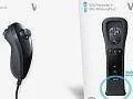 Černý Wii Remote a Nunchuk má datum