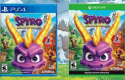 Kolekce Spyro Reignited Trilogy bude obsahovat na disku pouze první díl