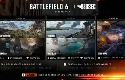 Vývojáři nastínili plány pro Battlefield 6, přibudou nové mapy i námořní boje
