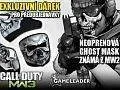 Neoprenová Ghost maska k předobjednávce MW3