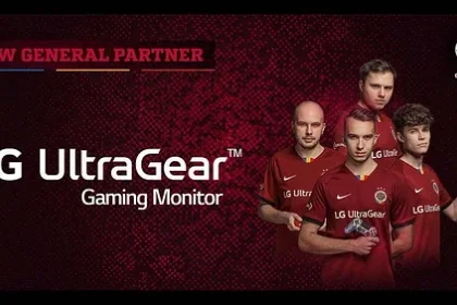 Herní monitory LG UltraGear generálním partnerem AC Sparta esports