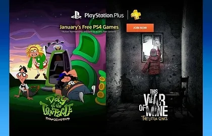 V lednu na PS+ hry Day of the Tentacle Remastered a This War of Mine: The Little Ones