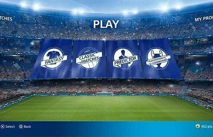 Na PS4 si můžete stáhnout aplikaci PlayStation F.C. UEFA Champions League