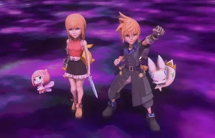 10 minut z JRPG hry World of Final Fantasy